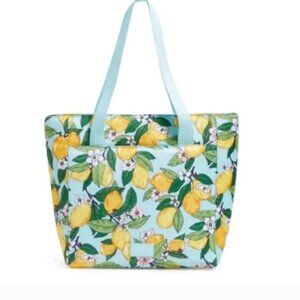 🍋🌸 NEW Vera Bradley Lemon Grove Lighten Up Organizer Bag Diaper Stroller Tote
